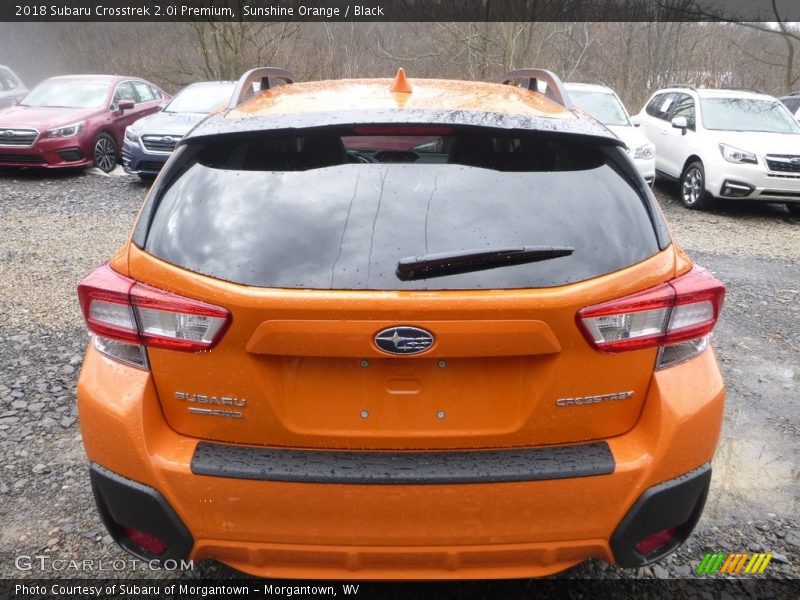 Sunshine Orange / Black 2018 Subaru Crosstrek 2.0i Premium