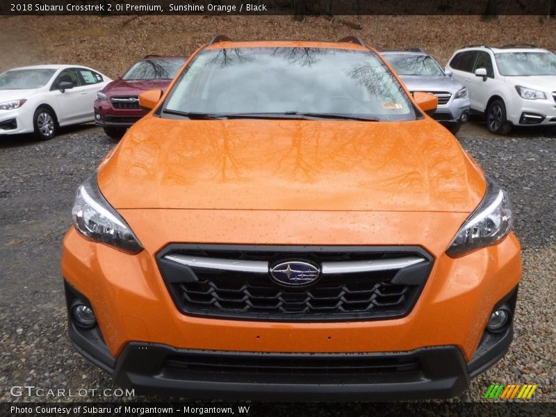 Sunshine Orange / Black 2018 Subaru Crosstrek 2.0i Premium