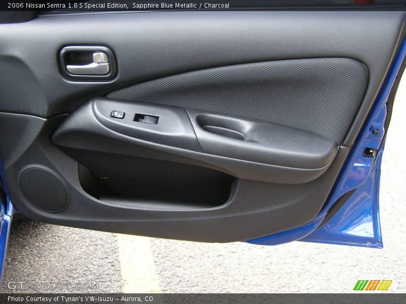 Sapphire Blue Metallic / Charcoal 2006 Nissan Sentra 1.8 S Special Edition