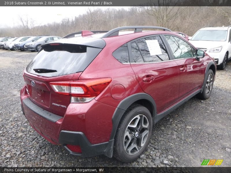 Venetian Red Pearl / Black 2018 Subaru Crosstrek 2.0i Limited