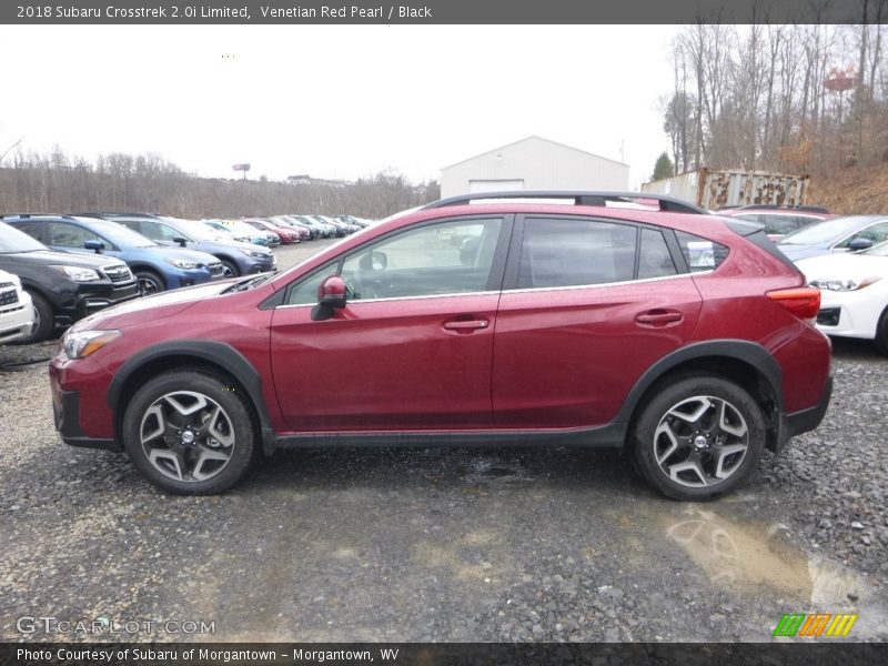 Venetian Red Pearl / Black 2018 Subaru Crosstrek 2.0i Limited