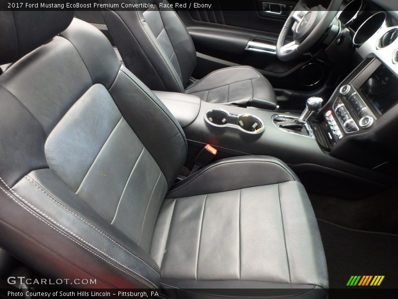 Race Red / Ebony 2017 Ford Mustang EcoBoost Premium Convertible