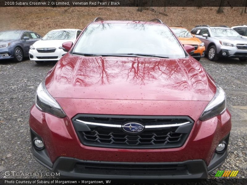 Venetian Red Pearl / Black 2018 Subaru Crosstrek 2.0i Limited