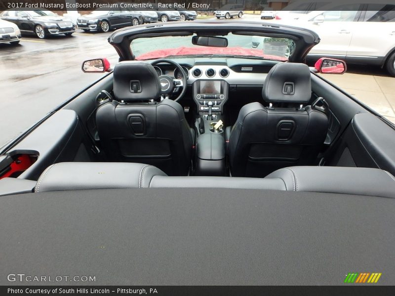 Race Red / Ebony 2017 Ford Mustang EcoBoost Premium Convertible