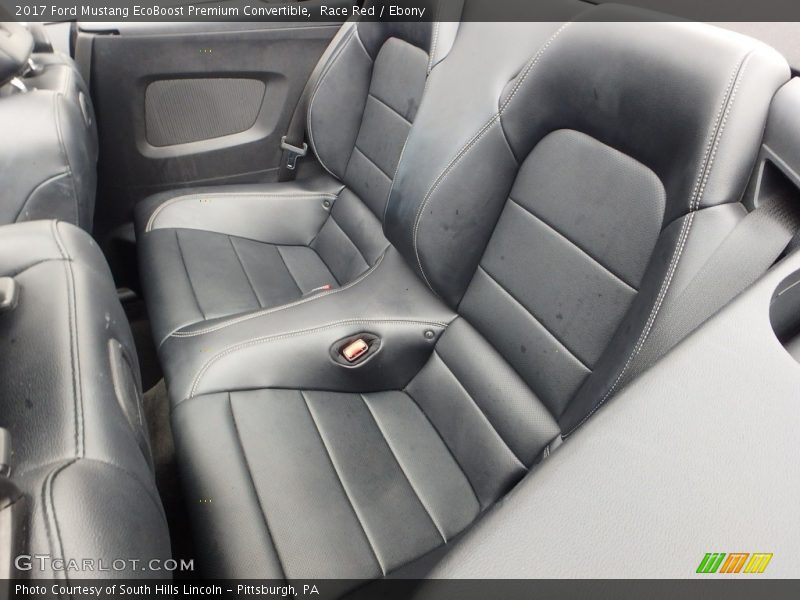 Race Red / Ebony 2017 Ford Mustang EcoBoost Premium Convertible