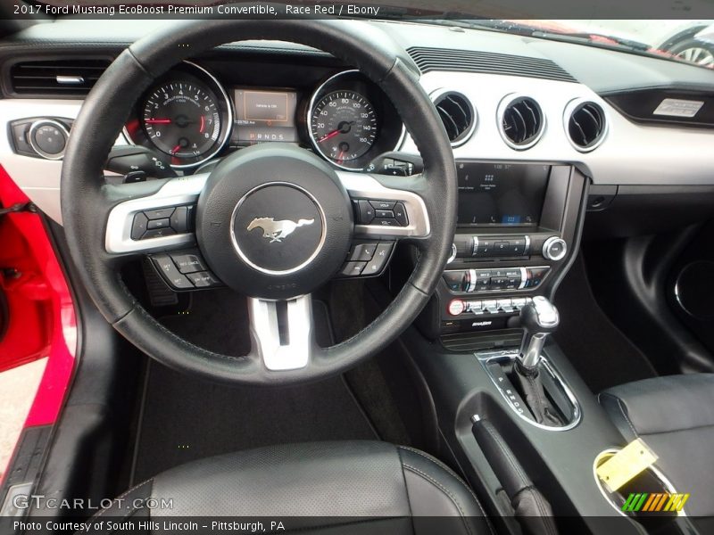 Race Red / Ebony 2017 Ford Mustang EcoBoost Premium Convertible