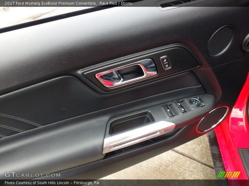 Race Red / Ebony 2017 Ford Mustang EcoBoost Premium Convertible