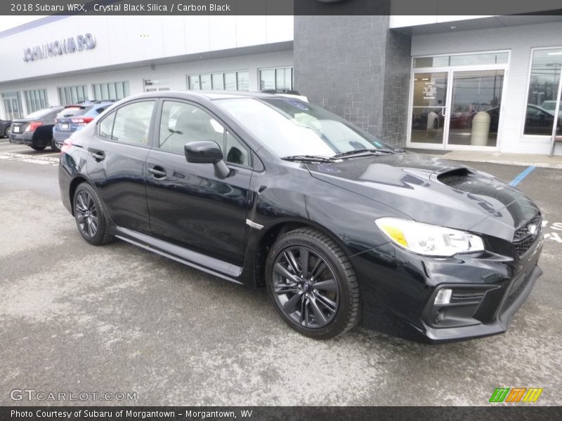 Crystal Black Silica / Carbon Black 2018 Subaru WRX