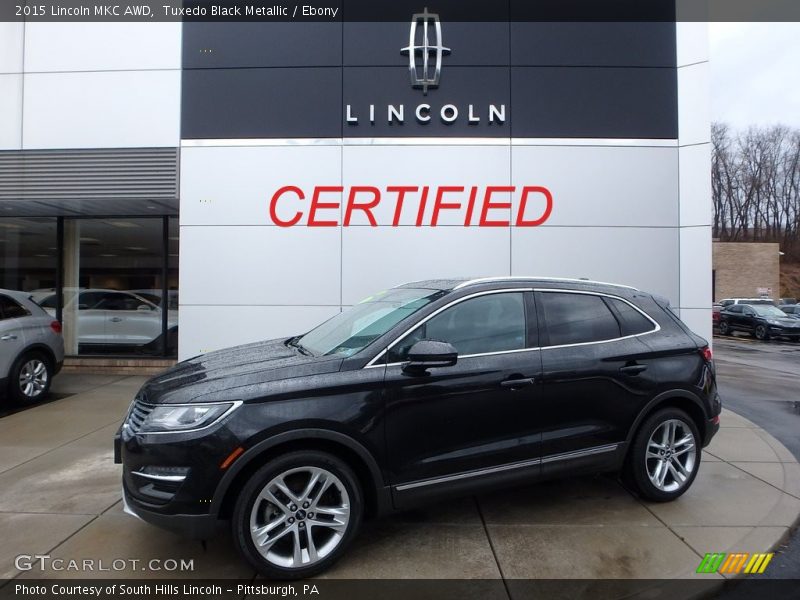 Tuxedo Black Metallic / Ebony 2015 Lincoln MKC AWD