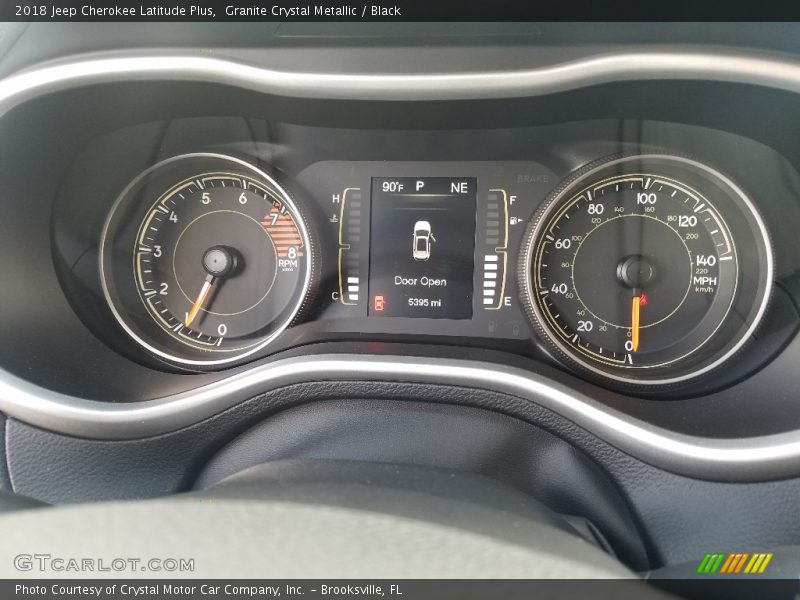  2018 Cherokee Latitude Plus Latitude Plus Gauges