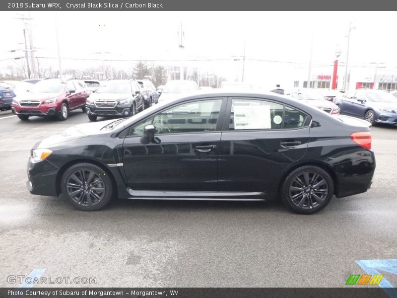 Crystal Black Silica / Carbon Black 2018 Subaru WRX