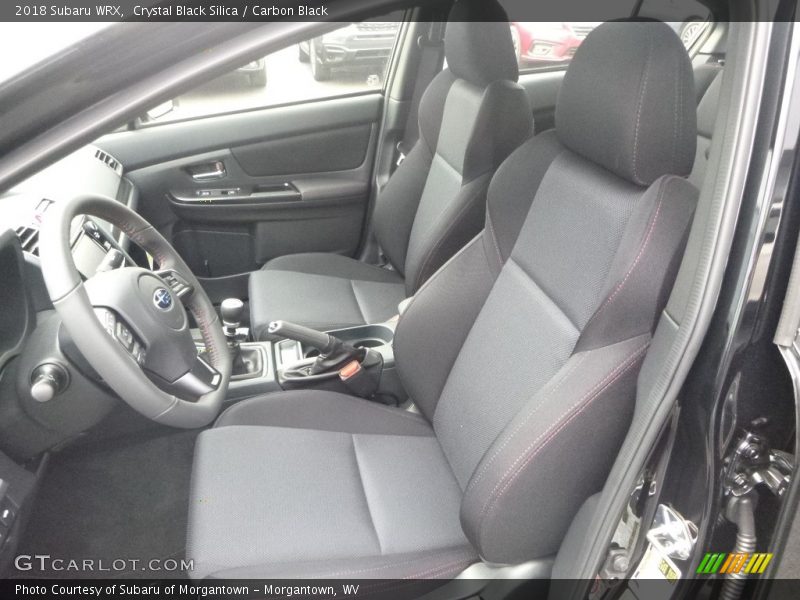 Crystal Black Silica / Carbon Black 2018 Subaru WRX