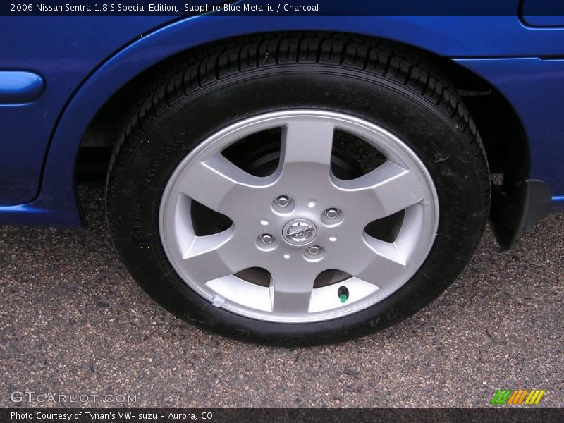 Sapphire Blue Metallic / Charcoal 2006 Nissan Sentra 1.8 S Special Edition