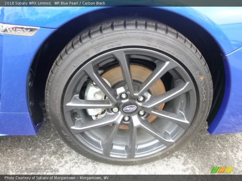 WR Blue Pearl / Carbon Black 2018 Subaru WRX Limited