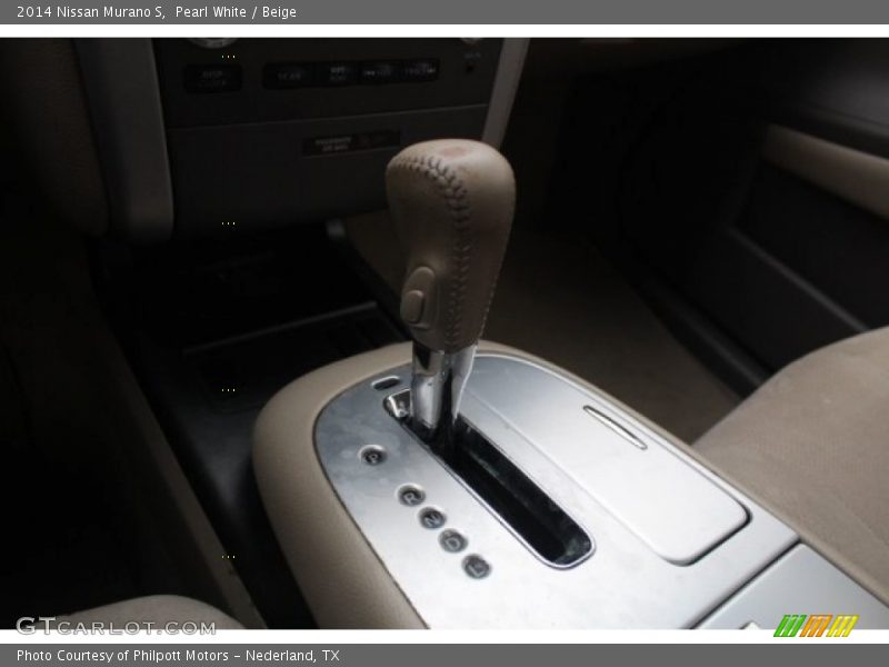 Pearl White / Beige 2014 Nissan Murano S
