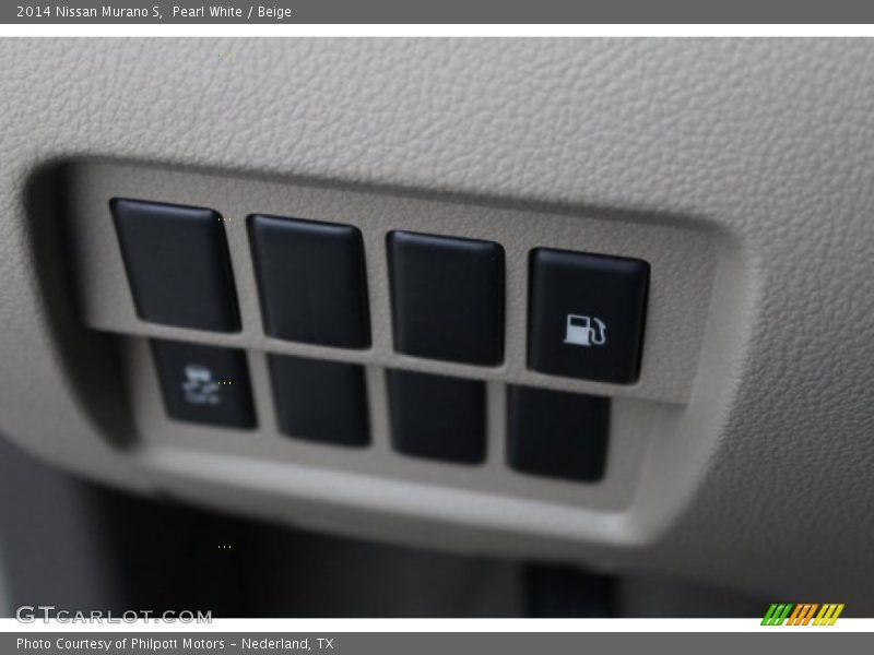 Pearl White / Beige 2014 Nissan Murano S