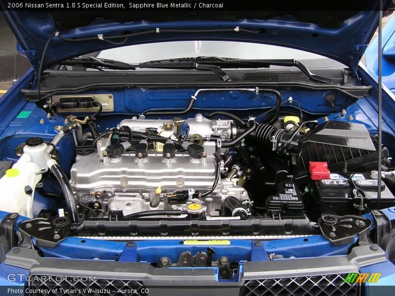 Sapphire Blue Metallic / Charcoal 2006 Nissan Sentra 1.8 S Special Edition