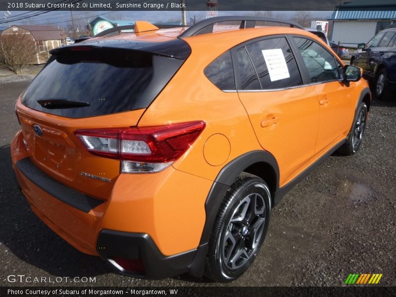 Sunshine Orange / Black 2018 Subaru Crosstrek 2.0i Limited