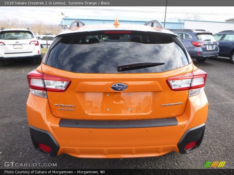 Sunshine Orange / Black 2018 Subaru Crosstrek 2.0i Limited