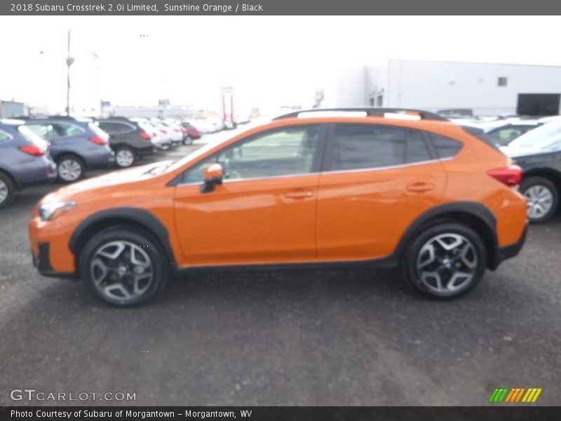 Sunshine Orange / Black 2018 Subaru Crosstrek 2.0i Limited