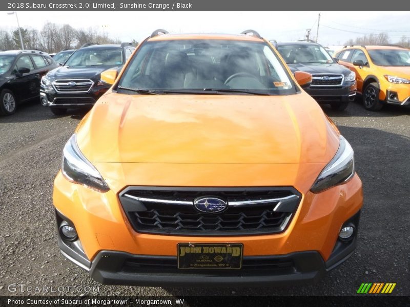 Sunshine Orange / Black 2018 Subaru Crosstrek 2.0i Limited