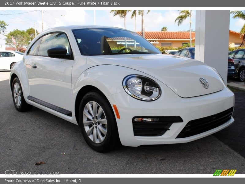 Front 3/4 View of 2017 Beetle 1.8T S Coupe