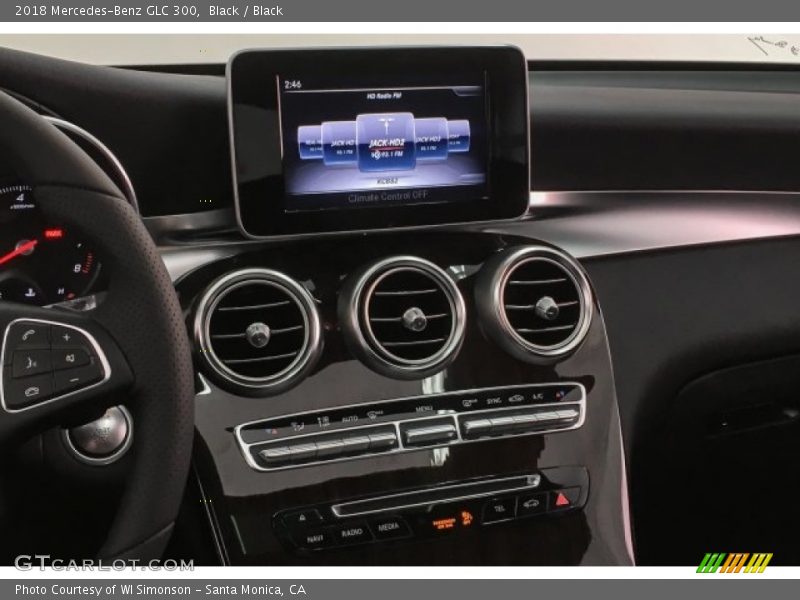 Black / Black 2018 Mercedes-Benz GLC 300
