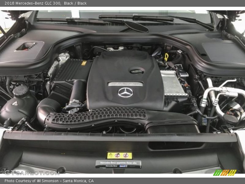Black / Black 2018 Mercedes-Benz GLC 300