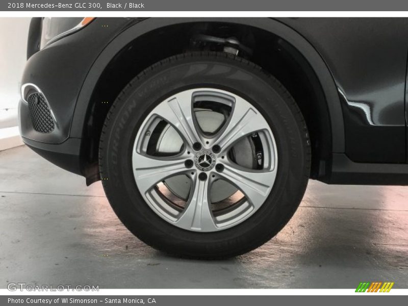 Black / Black 2018 Mercedes-Benz GLC 300