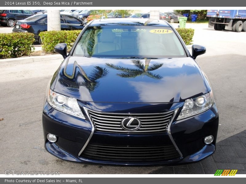 Deep Sea Mica / Parchment 2014 Lexus ES 350