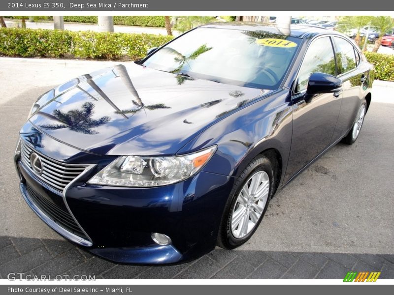 Deep Sea Mica / Parchment 2014 Lexus ES 350
