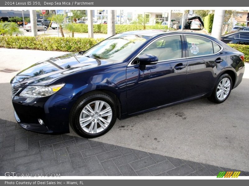 Deep Sea Mica / Parchment 2014 Lexus ES 350