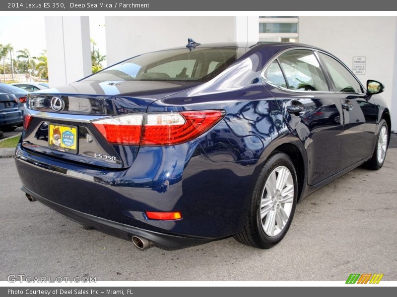 Deep Sea Mica / Parchment 2014 Lexus ES 350