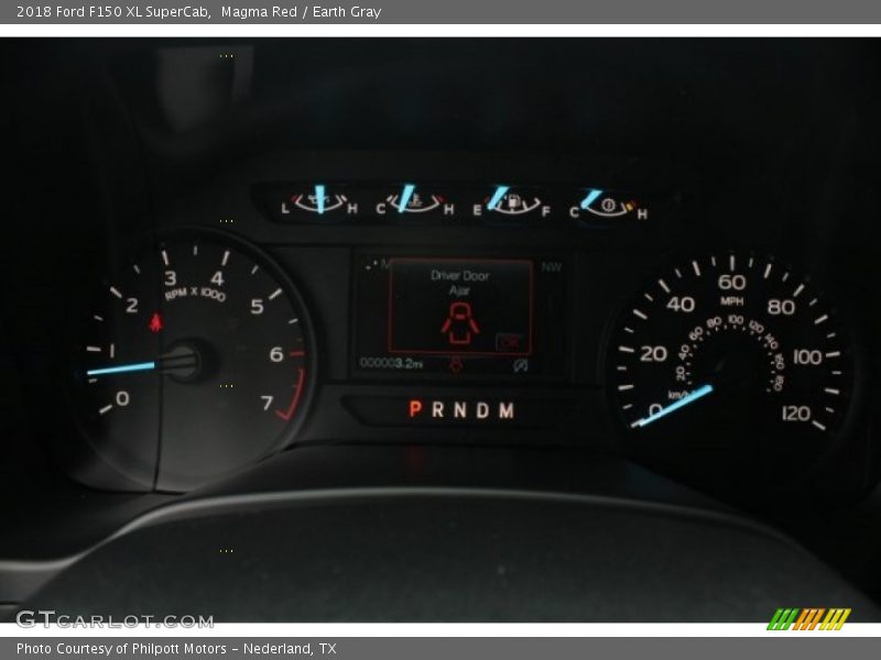 Magma Red / Earth Gray 2018 Ford F150 XL SuperCab