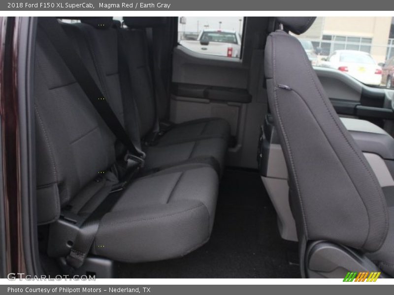 Magma Red / Earth Gray 2018 Ford F150 XL SuperCab