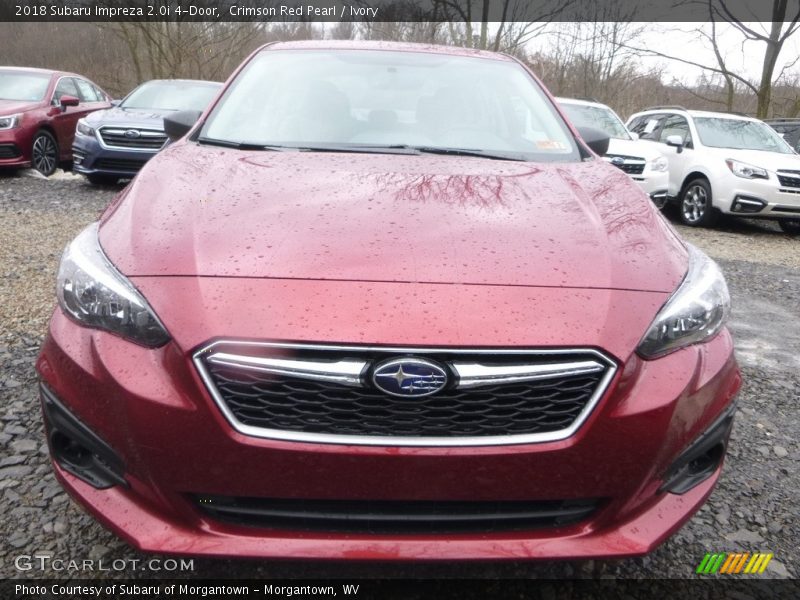 Crimson Red Pearl / Ivory 2018 Subaru Impreza 2.0i 4-Door