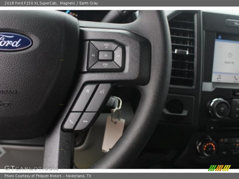 Magnetic / Earth Gray 2018 Ford F150 XL SuperCab