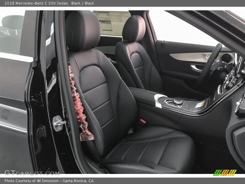 Black / Black 2018 Mercedes-Benz C 300 Sedan