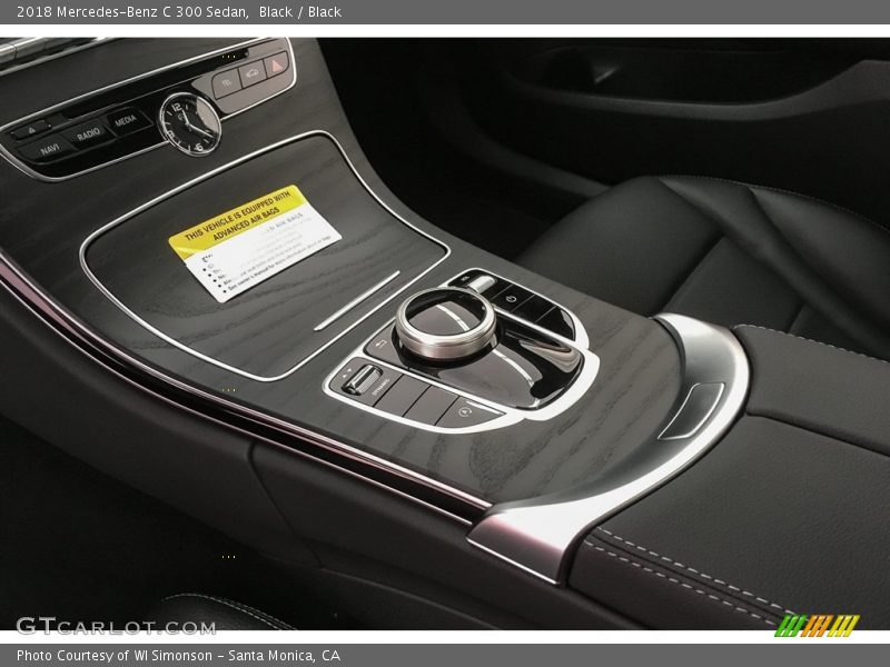 Black / Black 2018 Mercedes-Benz C 300 Sedan