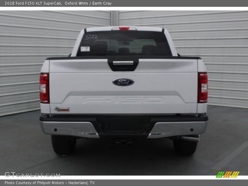 Oxford White / Earth Gray 2018 Ford F150 XLT SuperCab
