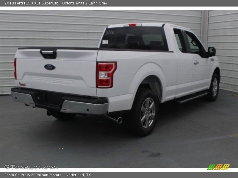 Oxford White / Earth Gray 2018 Ford F150 XLT SuperCab