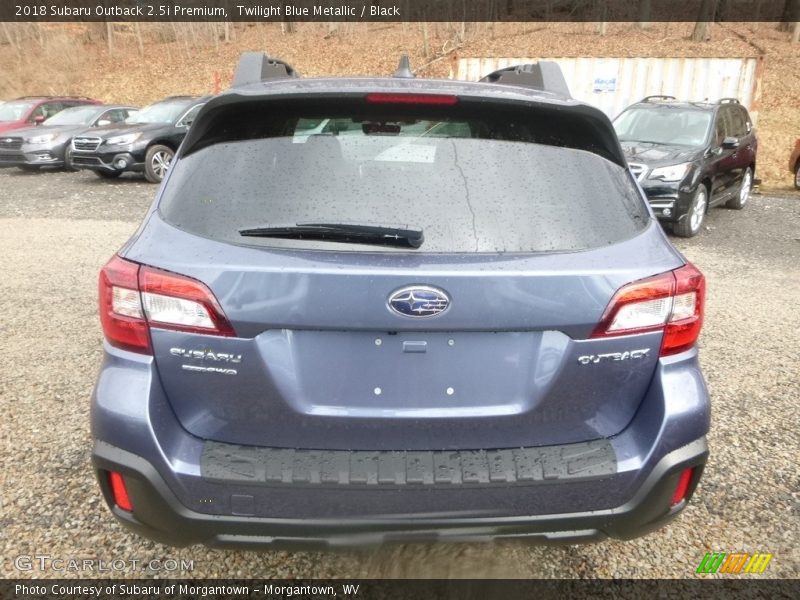 Twilight Blue Metallic / Black 2018 Subaru Outback 2.5i Premium