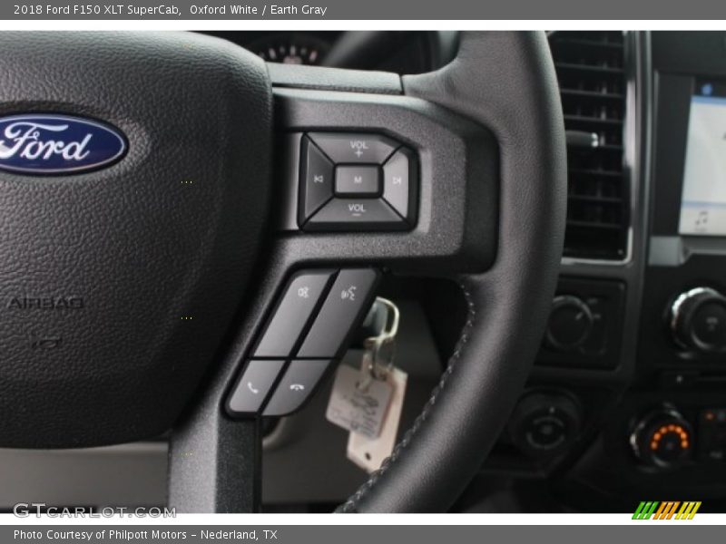 Oxford White / Earth Gray 2018 Ford F150 XLT SuperCab