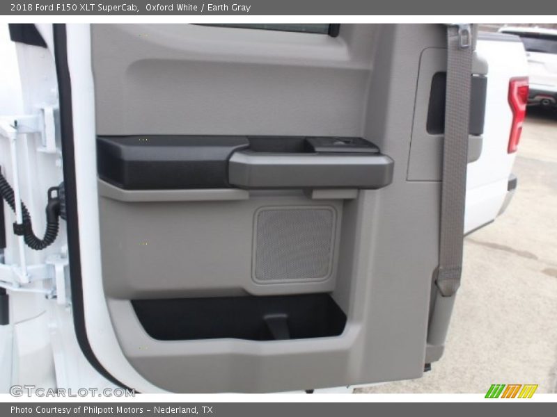 Oxford White / Earth Gray 2018 Ford F150 XLT SuperCab