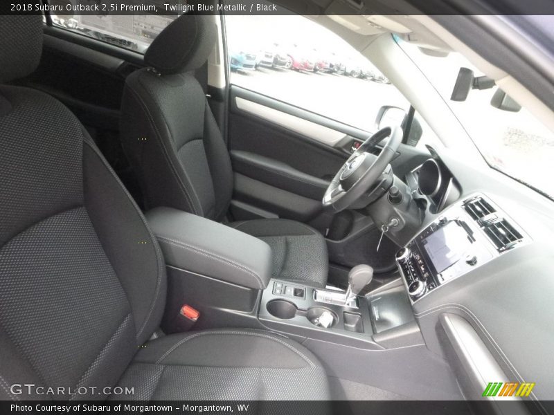 Twilight Blue Metallic / Black 2018 Subaru Outback 2.5i Premium