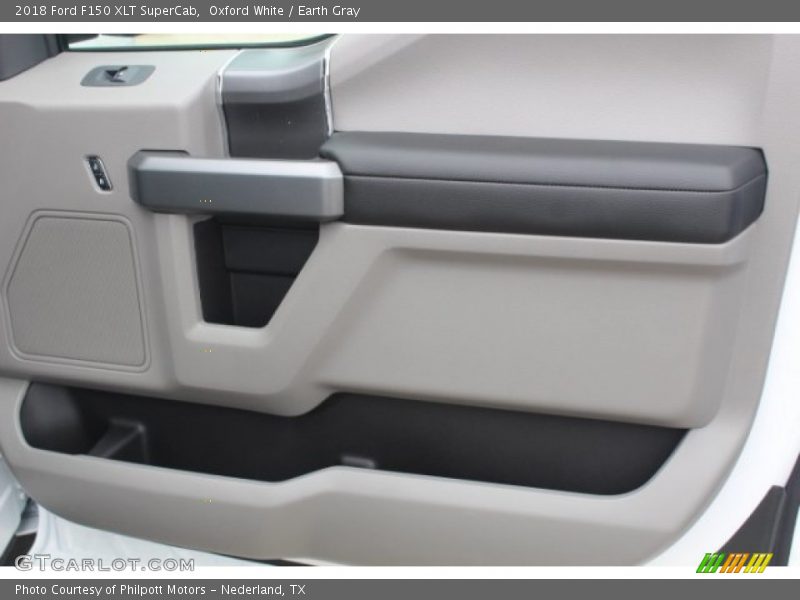 Oxford White / Earth Gray 2018 Ford F150 XLT SuperCab