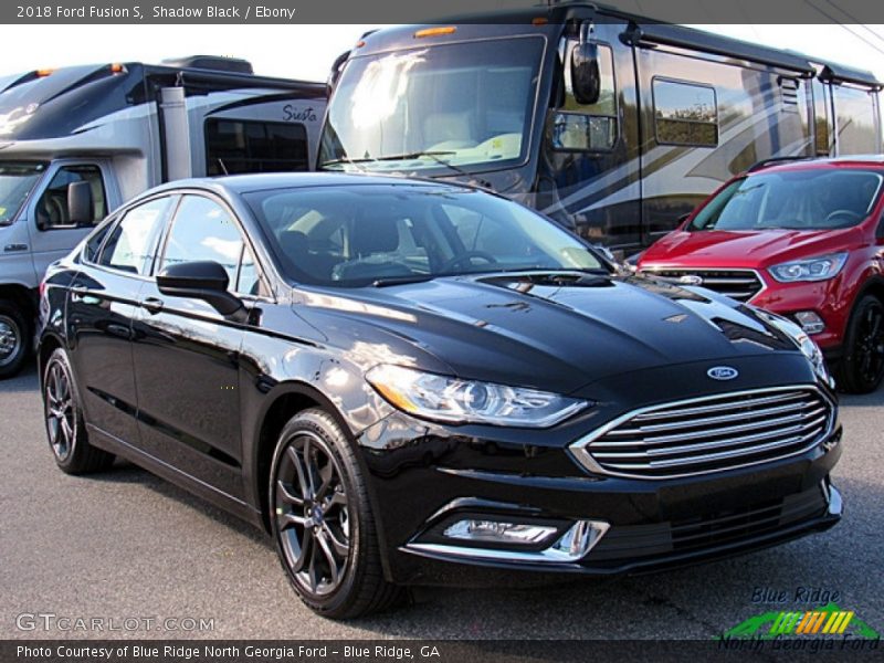 Shadow Black / Ebony 2018 Ford Fusion S