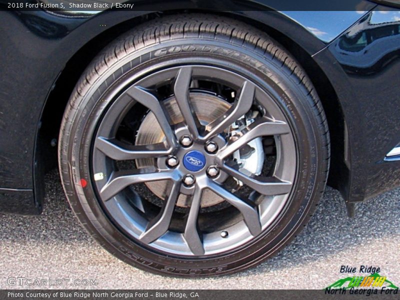 Shadow Black / Ebony 2018 Ford Fusion S