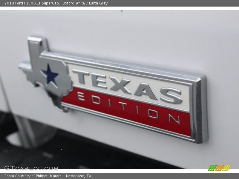 Oxford White / Earth Gray 2018 Ford F150 XLT SuperCab