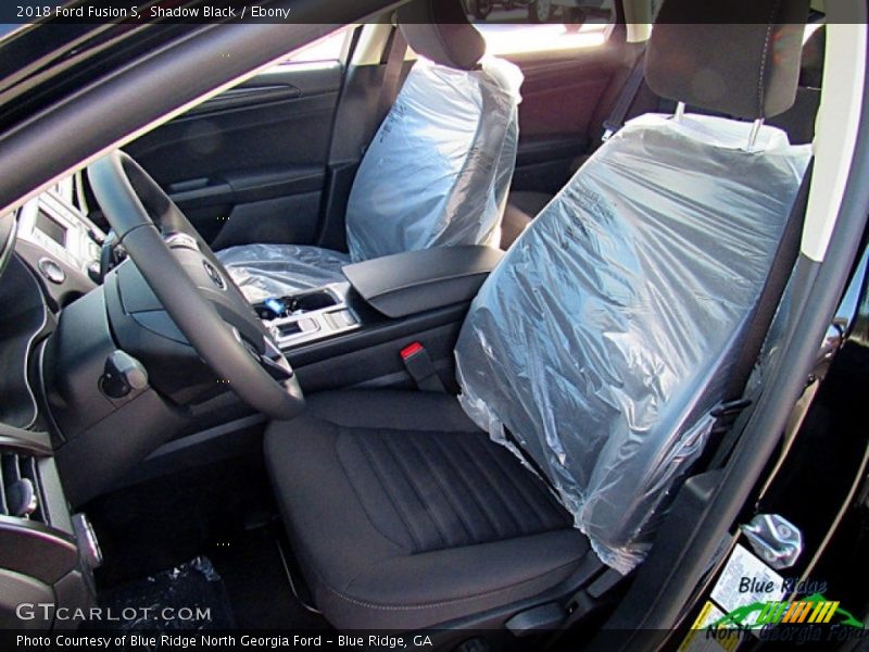Shadow Black / Ebony 2018 Ford Fusion S
